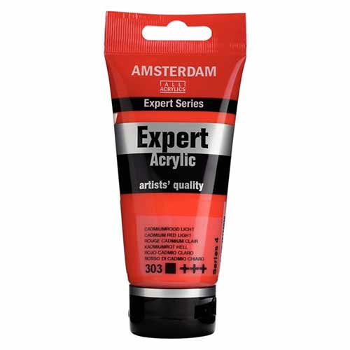 Amsterdam Expert Acrylic 75ML- Cad Red Light (303)