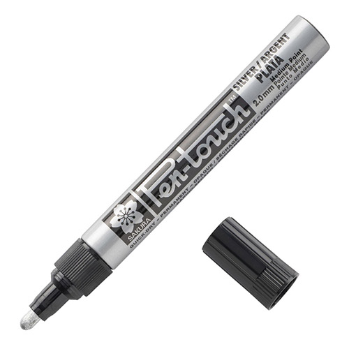 Sakura Pen-Touch Paint Marker - Silver, 2.0mm 41502