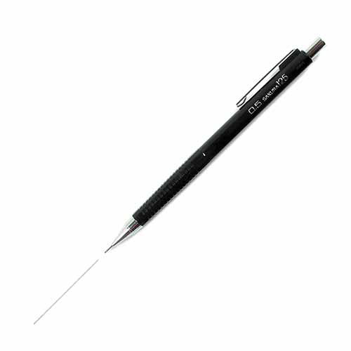 Sakura Mechanical Pencil W/ 3 Erasers-0.5mm  50297
