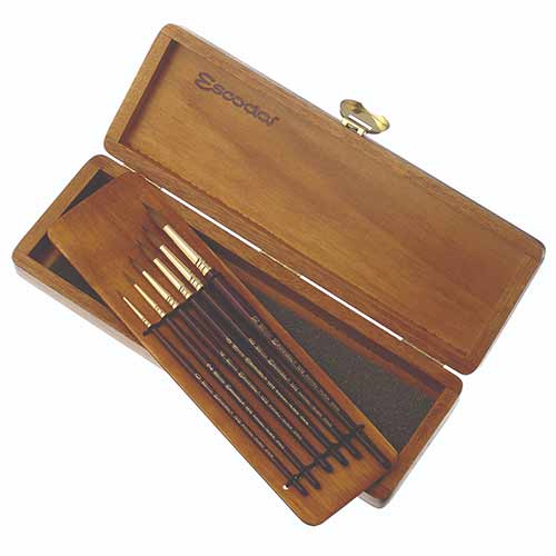 Reserva Watercolor Wooden Box Set