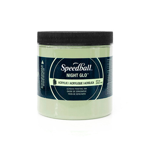 Speedball Screen Printing Acrylic Ink - (8oz/236.2ml) Night Glo Original
