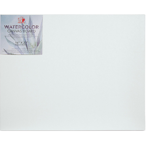 Fredrix Watercolor Canvas Board 16" x 20"