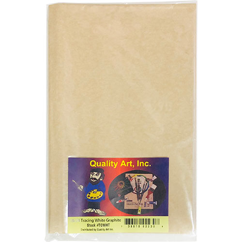 Transfer Tracing Paper 18" x 24" - (5 Sheets) White