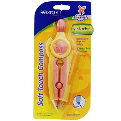 Westcott Kids Soft Touch Compass 14373