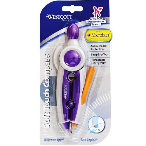 Westcott Student Soft Touch Compass 14377