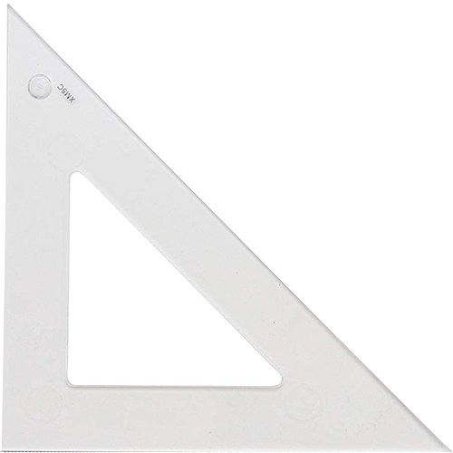 Westcott Scholastic 45/45 Triangle - 4"