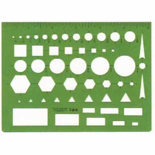Westcott Stencils Template - General Purpose