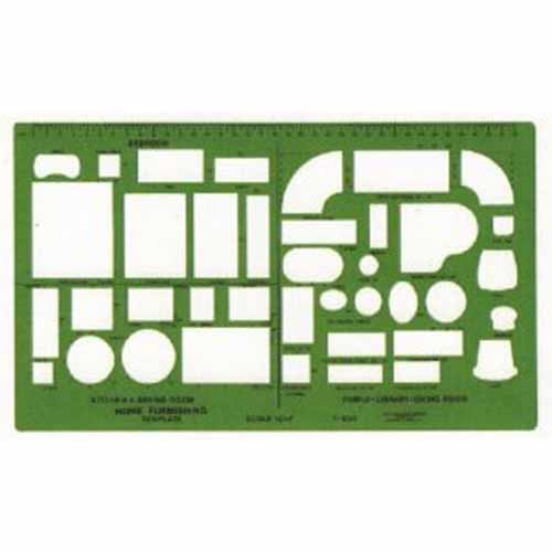 Westcott Stencils Template - Home Furnishings