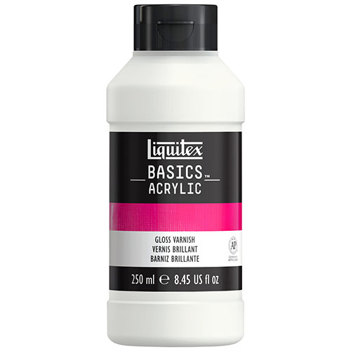 Liquitex Basics Acrylic Varnish - (8.5oz/250ml) Gloss