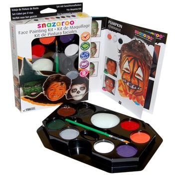 Snazaroo Face Paint Kit - Halloween Colors