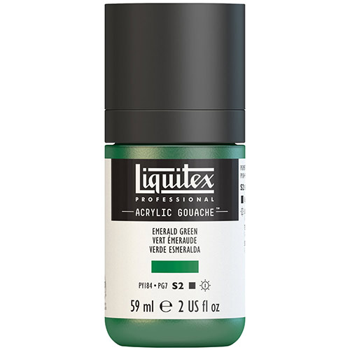 Liquitex Professional Acrylic Gouache Paint - (2oz/59ml) Emerald Green