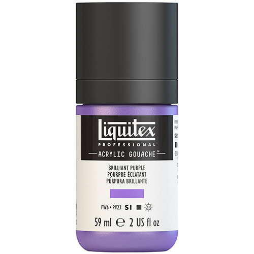 Liquitex Professional Acrylic Gouache Paint - (2oz/59ml) Brilliant Purple