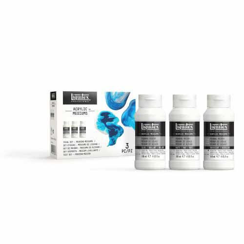 Liquitex Pouring Mediums Trial Set