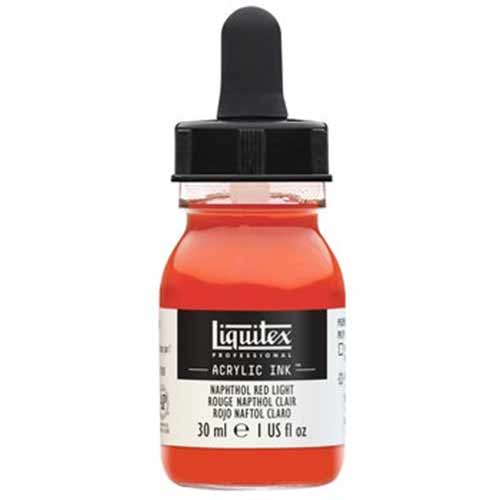 Liquitex Professional Acrylic Ink - (1oz/30ml) Naphthol Red Light