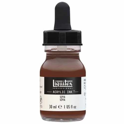 Liquitex Professional Acrylic Ink - (1oz/30ml) Sepia