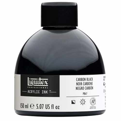 Liquitex Professional Acrylic Ink - (5.07oz/150ml) Carbon Black