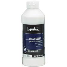 Liquitex Professional Gesso - (16oz/473ml) Clear