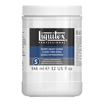 Liquitex Professional Gesso - (32oz/946ml) White Super Heavy Gesso