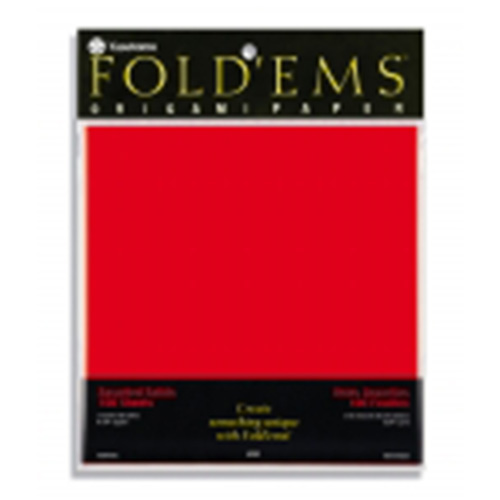 Yasutomo Brilliant Color Origami Paper 9 3/4" - (100 Sheets) 20 Colors
