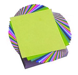 Yasutomo Origami Paper Value Pack 6" - (100 Sheets) Assorted Colors