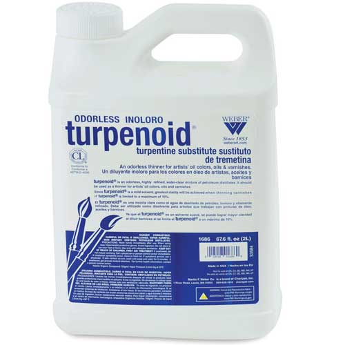 Weber Odorless Turpenoid 1/2 Gallon