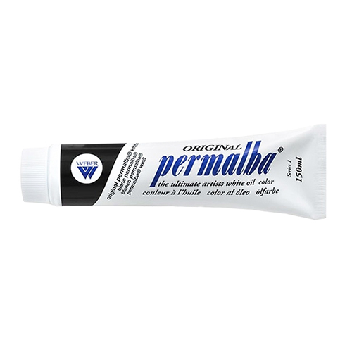 Weber Permalba Oil Color - (5oz/150ml) Original White