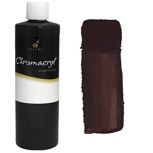 Chromacryl Acrylic Paint - (16.9oz/473ml) Burnt Umber