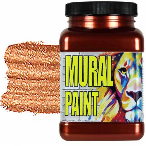 Chroma Acrylic Mural Paint - (16oz/474ml) CH2517 Encore (metallic copper)