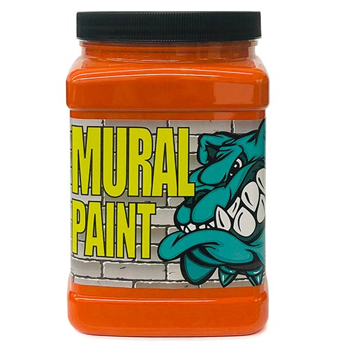 Chroma Acrylic Mural Paint - (1/2 Gallon) CH2852 Fury Orange -Disc