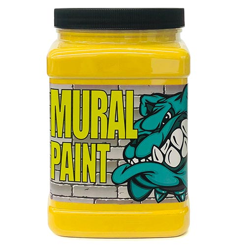 Chroma Acrylic Mural Paint - (1/2 Gallon) CH2856 Scorched Yellow -Disc