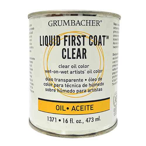 Grumbacher Liquid First Coat Clear