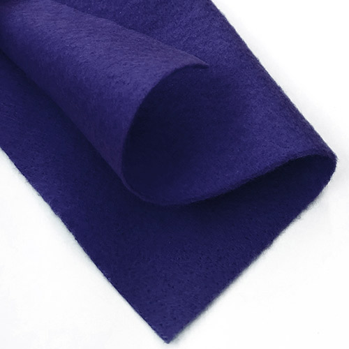 Craft Felt Fabric Sheet 9" x 12" - Royal Blue