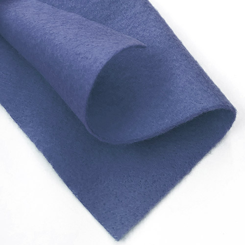 Craft Felt Fabric Sheet 9" x 12" - Medium "Militia" Blue