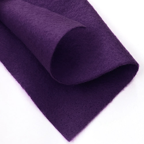 Craft Felt Fabric Sheet 9" x 12" - Purple