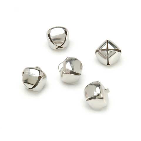 Darice Jingle Bells 5/8?  (36 Piece) Silver