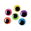 Darice Craft Wiggle Eyes Neon Assorted Colors 15mm (80 count)