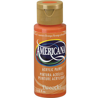 DecoArt Americana Acrylic Paint - (2oz/59ml) Jack-o-lantern Orange