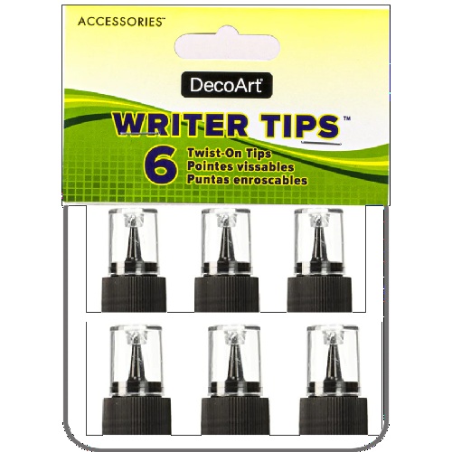 DecoArt Americana Applicator Writer tips - (6ct ) DAS242-K