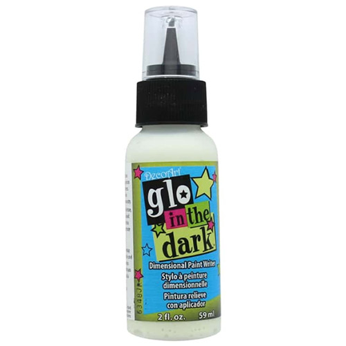 DecoArt Dimensional Paint Writer - (2oz/59ml) Glo in the Dark