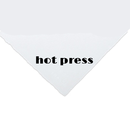 Arches Watercolor Paper 22" x 30" - (1 Sheet, 90lb) Hot Press, Natural White