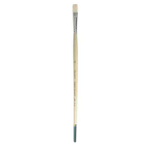 Daler Rowney Robert Simmons Signet Bristle Brush - Flat, Long Handle, Size 4  DR222144004