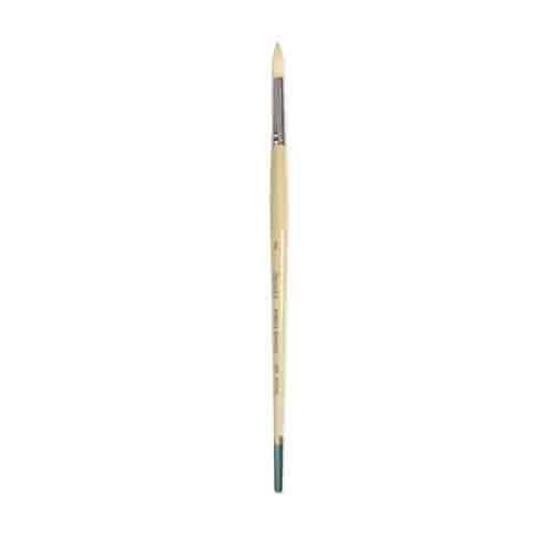 Daler Rowney Robert Simmons Signet Bristle Brush - Round, Long Handle, Size 6  DR222145006