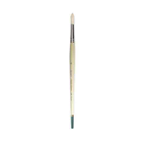 Daler Rowney Robert Simmons Signet Bristle Brush - Round, Long Handle, Size 8  DR222145008