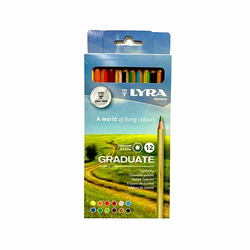 Lyra Graduate Colored Pencils Card Box Set-12ct
