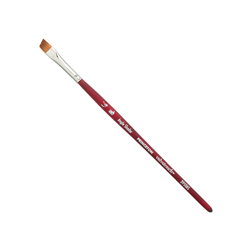 Princeton Velvetouch Mixed Media Brush - Angle Shader 1/4"
