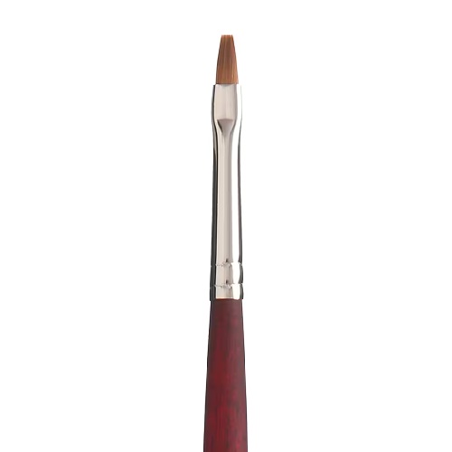 Princeton Heritage Series 4000 Synthetic Sable Brush - Long Handle Bright 2/0   PRN4000B20