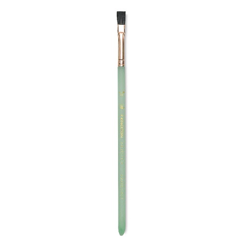 Princeton Neptune Series 4750 Synthetic Squirrel Brush – Short Handle Square Wash 1/4"  PRN4750AQ025
