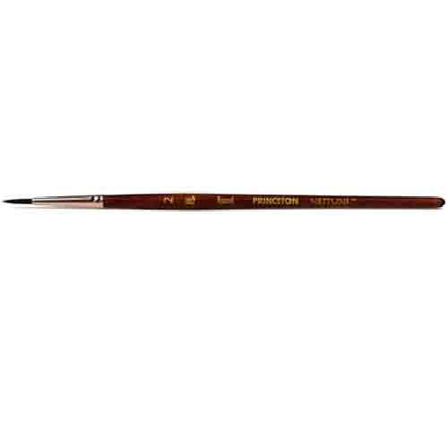 Princeton Neptune Series 4750 Synthetic Squirrel Brush – Short Handle Round 2  PRN4750R2
