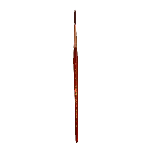 Princeton Neptune Series 4750 Synthetic Squirrel Brush – Short Handle Script Liner 4  PRN4750SC4