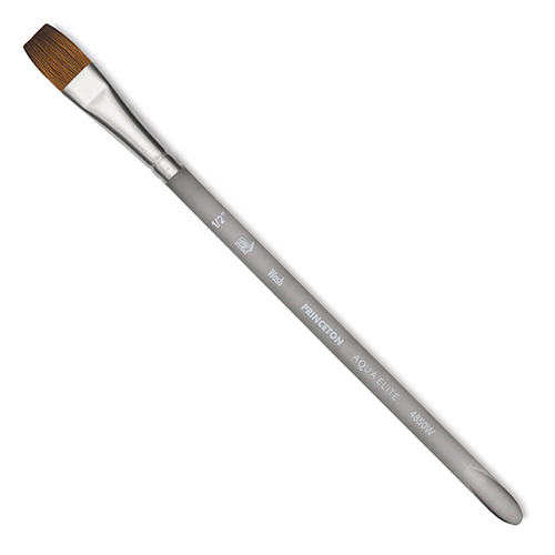 Princeton Aqua Elite Brush for Watercolors - Wash 1/2"